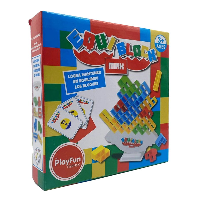 JUEGO DE MESA EQUI BLOCKS EDUCATIVO PARA TODA LA FAMILIA - 2