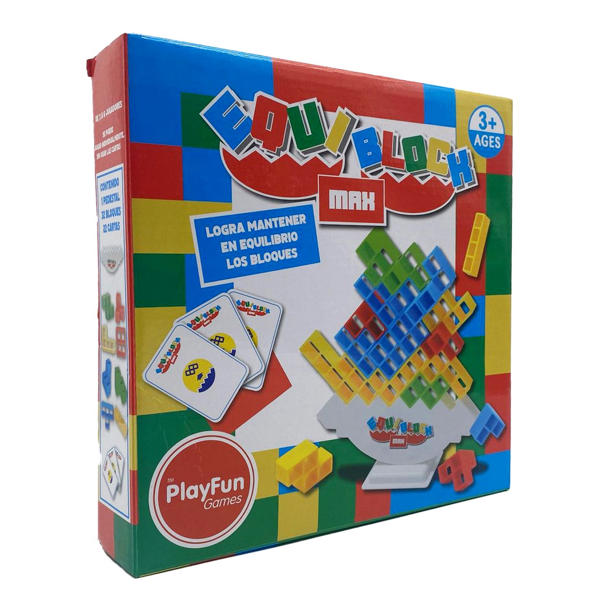 JUEGO DE MESA EQUI BLOCKS EDUCATIVO PARA TODA LA FAMILIA - 2