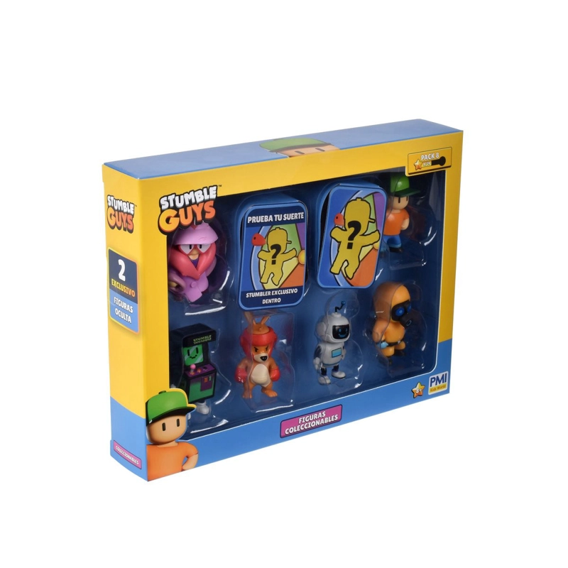 PACK 8 FIGURAS 5 CMS STUMBLE GUYS - BOXING ROO - 2