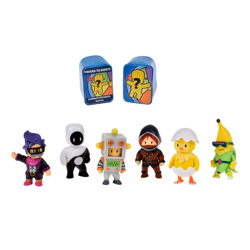 PACK 8 FIGURAS 5 CMS STUMBLE GUYS - MR.STUMBLEBO - 1