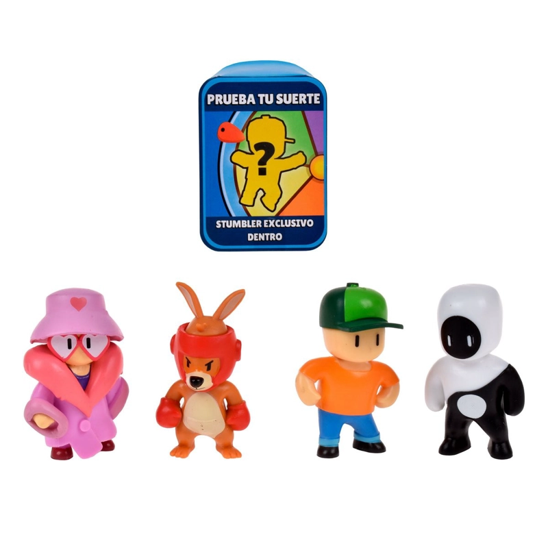 PACK 5 FIGURAS 5 CMS STUMBLE GUYS - STUMBLE LOVE - 1