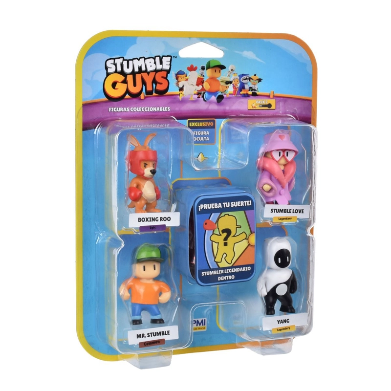 PACK 5 FIGURAS 5 CMS STUMBLE GUYS - STUMBLE LOVE - 2