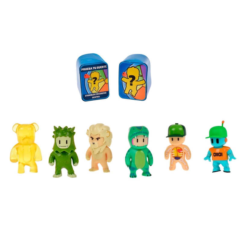 PACK 8 FIGURAS 5 CMS STUMBLE GUYS - INSIDE OUT - 1
