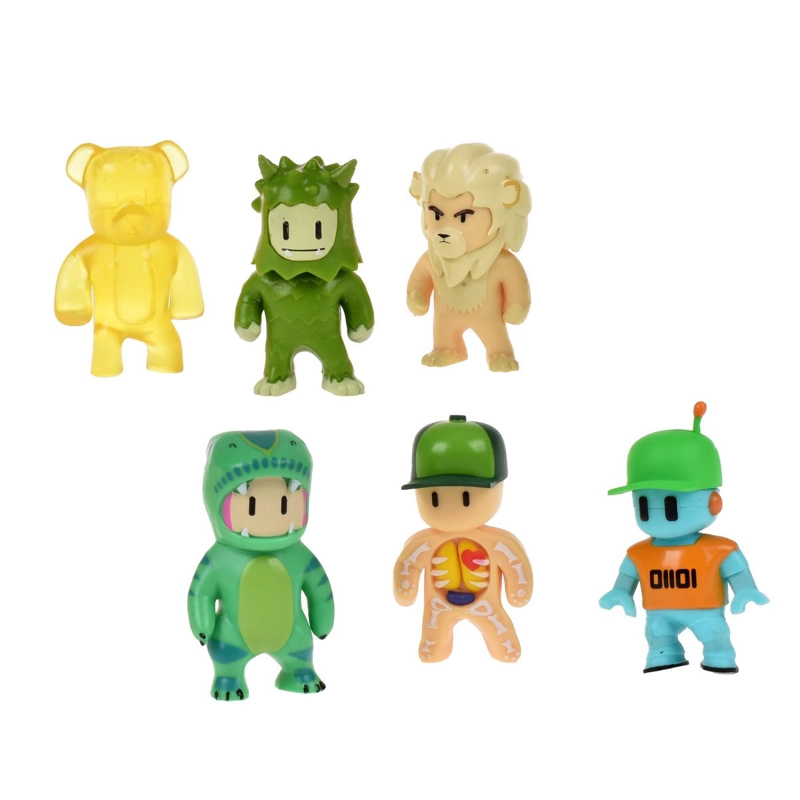 PACK 8 FIGURAS 5 CMS STUMBLE GUYS - INSIDE OUT - 4