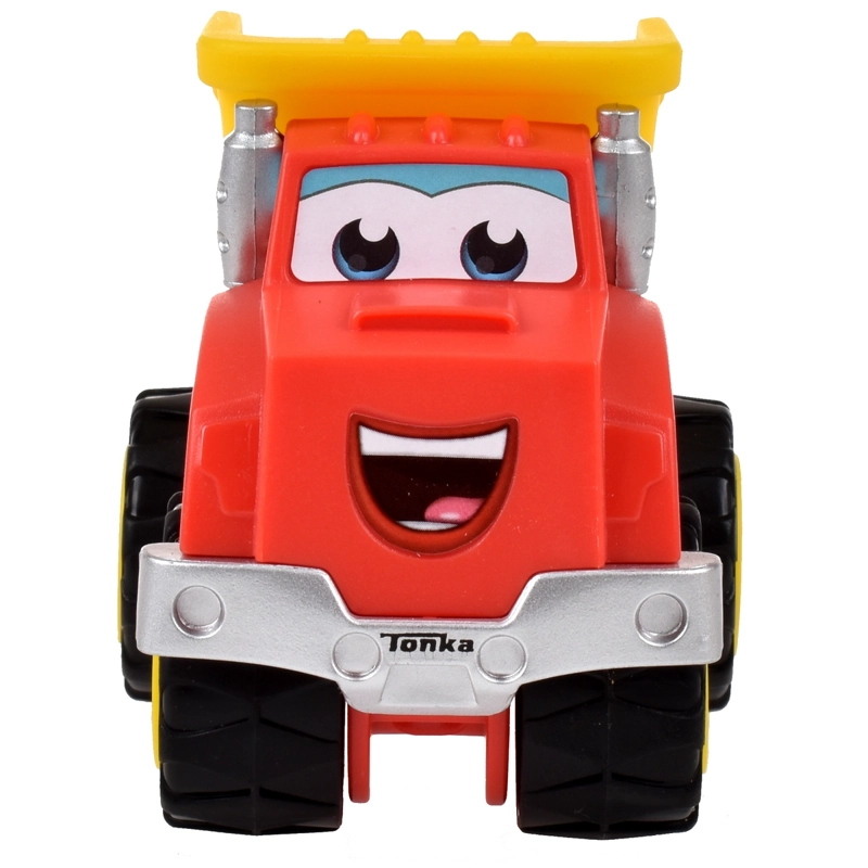 VEHICULO PULLBACK CHUCK AND FRIENDS TONKA - CAMION VOLQUETE - 2