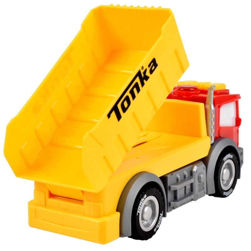 VEHICULO TONKA 18 CMS CON LUCES Y SONIDOS - CAMION VOLQUETE - 2
