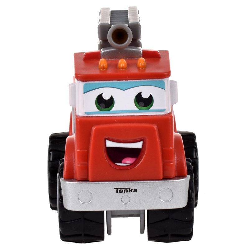 VEHICULO PULLBACK CHUCK AND FRIENDS TONKA - CAMION BOQUILLA - 1