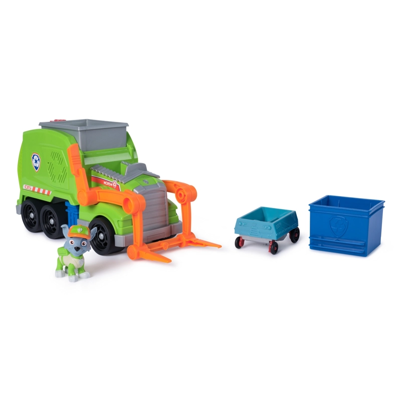 PAW PATROL CAMION DE RECICLAJE ROCKY - 3