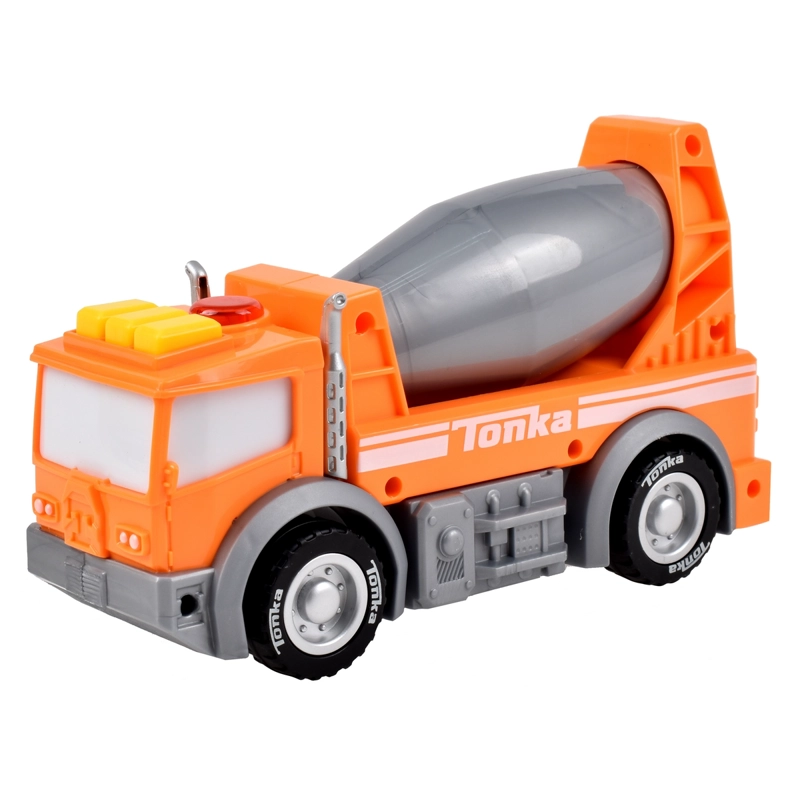 VEHICULO TONKA 18 CMS CON LUCES Y SONIDOS-CAMION HORMIGONERA - 1