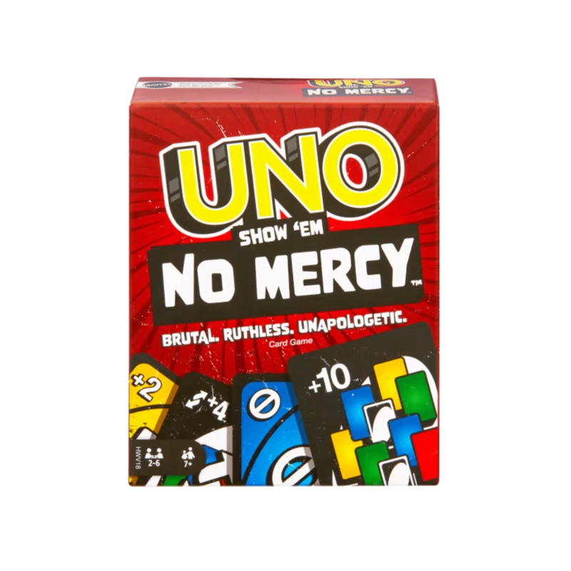 JUEGO DE CARTAS GAMES UNO NO MERCY - 1