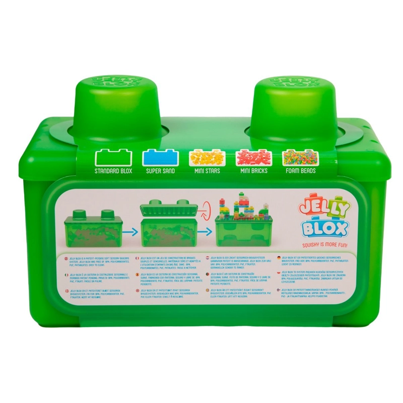 SET BLOQUES ALMACENAMIENTO Y APILADO 2 EN 1 JELLY BLOX - 5