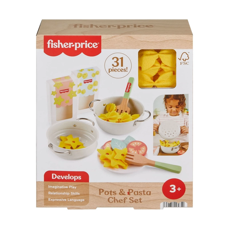 FISHER-PRICE JUGUETE PARA BEBE  SET DE COCINA DE MADERA - 2