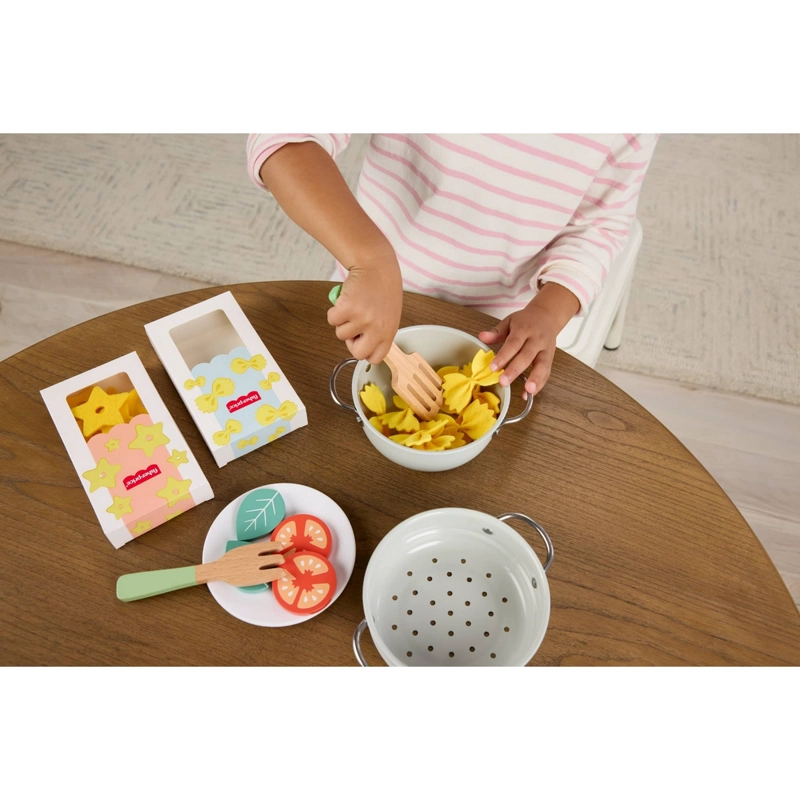 FISHER-PRICE JUGUETE PARA BEBE  SET DE COCINA DE MADERA - 4