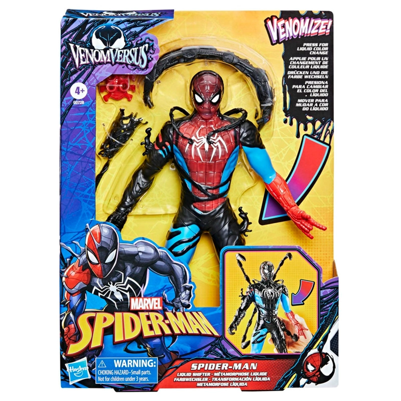 FIGURA DE SPIDERMAN VENOMVERSUS TRANSFORMACION LIQUIDA - 3