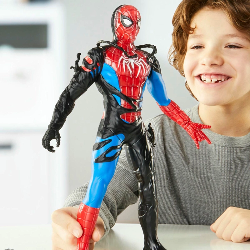 FIGURA DE SPIDERMAN VENOMVERSUS TRANSFORMACION LIQUIDA - 7