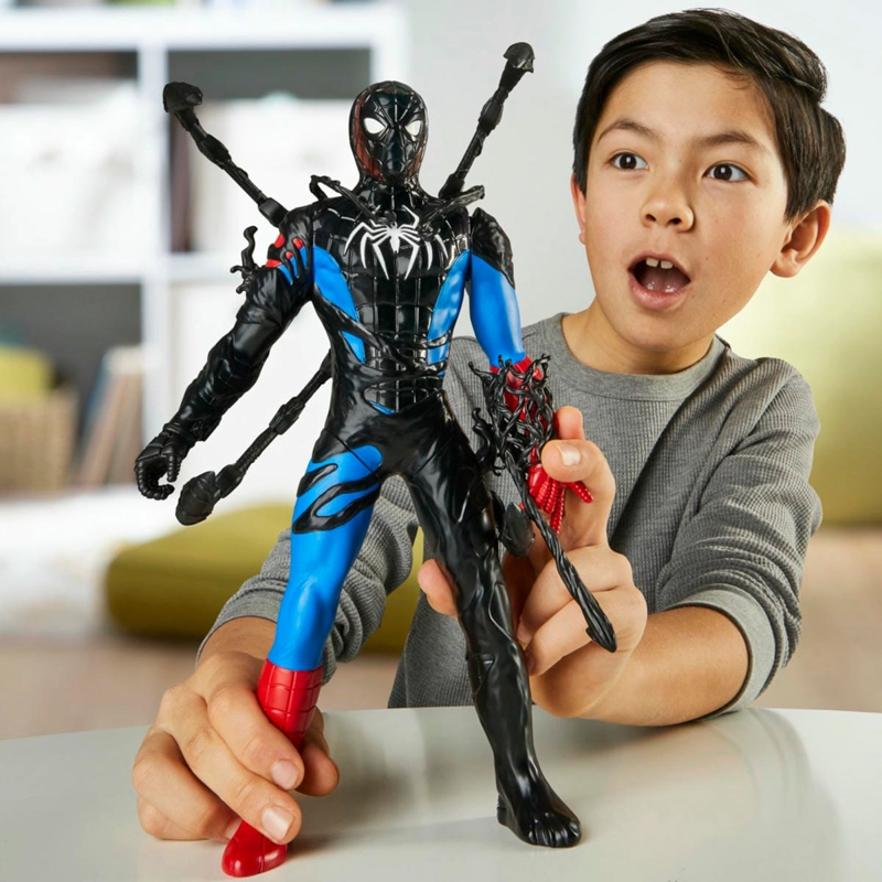 FIGURA DE SPIDERMAN VENOMVERSUS TRANSFORMACION LIQUIDA - 8