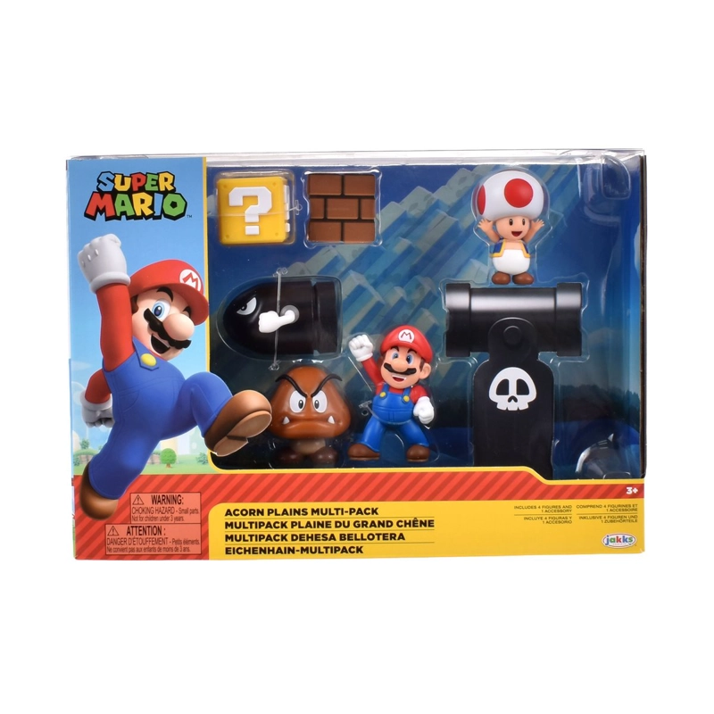 PLAYSET DUNGEON SUPER MARIO NINTENDO CON FIGURA 6 CM - 6