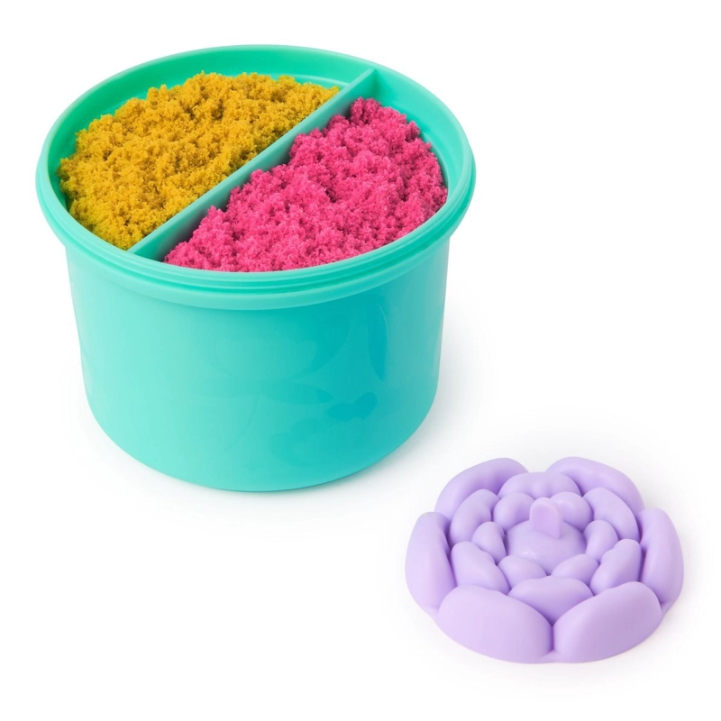 PACK CREACION DE FLORES KINETIC SAND - 227 G DE ARENA MAGICA - 4