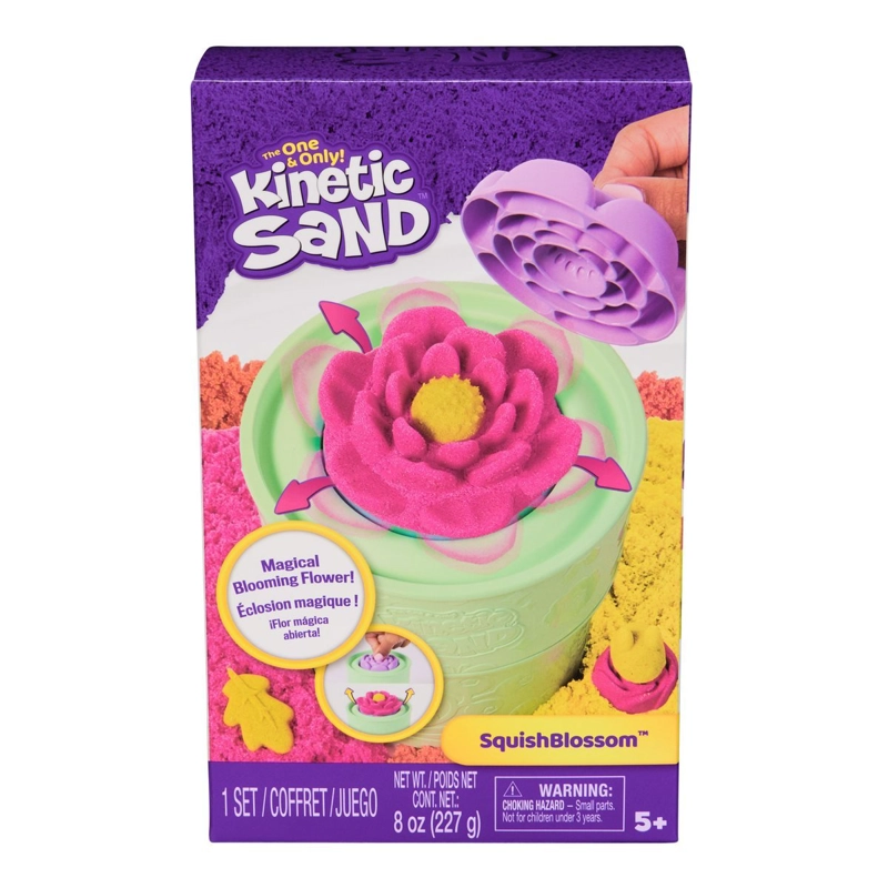 PACK CREACION DE FLORES KINETIC SAND - 227 G DE ARENA MAGICA - 7