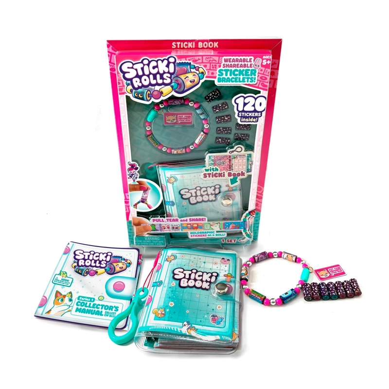 SET DE CALCOMANIAS STICKI ROLLS COLECCION KAWAII - 1