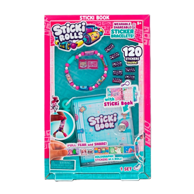 SET DE CALCOMANIAS STICKI ROLLS COLECCION KAWAII - 2
