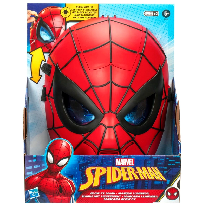MASCARA MARVEL LUMINOSA SPIDERMAN - 3