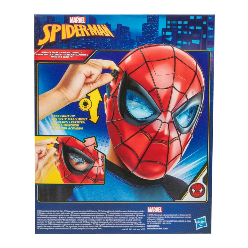 MASCARA MARVEL LUMINOSA SPIDERMAN - 4