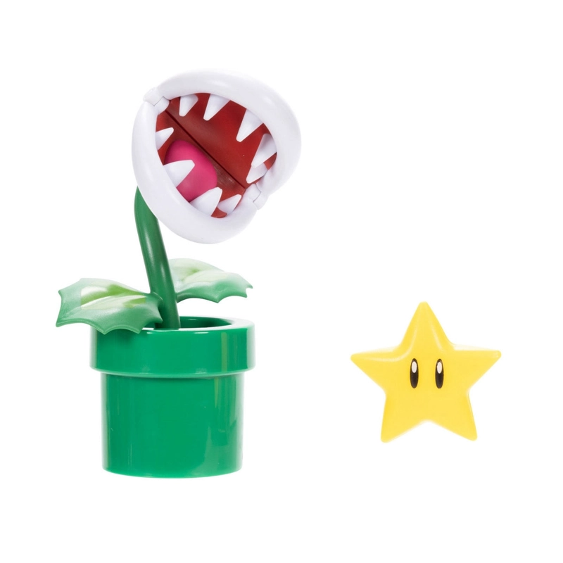 FIGURA 10 CM SUPER MARIO DE NINTENDO - PLANTA PIRAÑA - 1