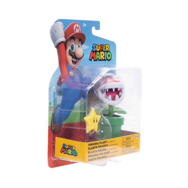 FIGURA 10 CM SUPER MARIO DE NINTENDO - PLANTA PIRAÑA - 2