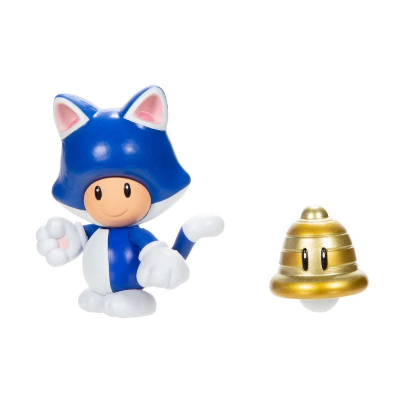 FIGURA 10 CM SUPER MARIO DE NINTENDO - TOAD FELINO - 1