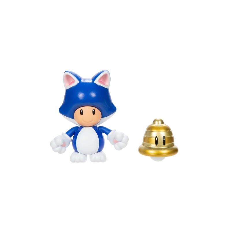 FIGURA 10 CM SUPER MARIO DE NINTENDO - TOAD FELINO - 6