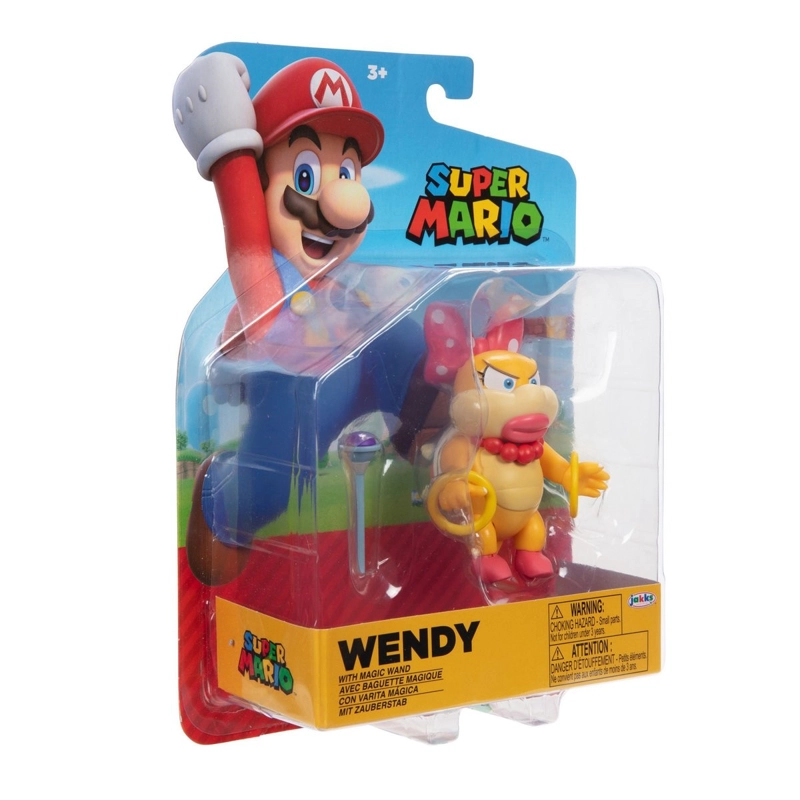 FIGURA 10 CM SUPER MARIO DE NINTENDO - WENDY - 2