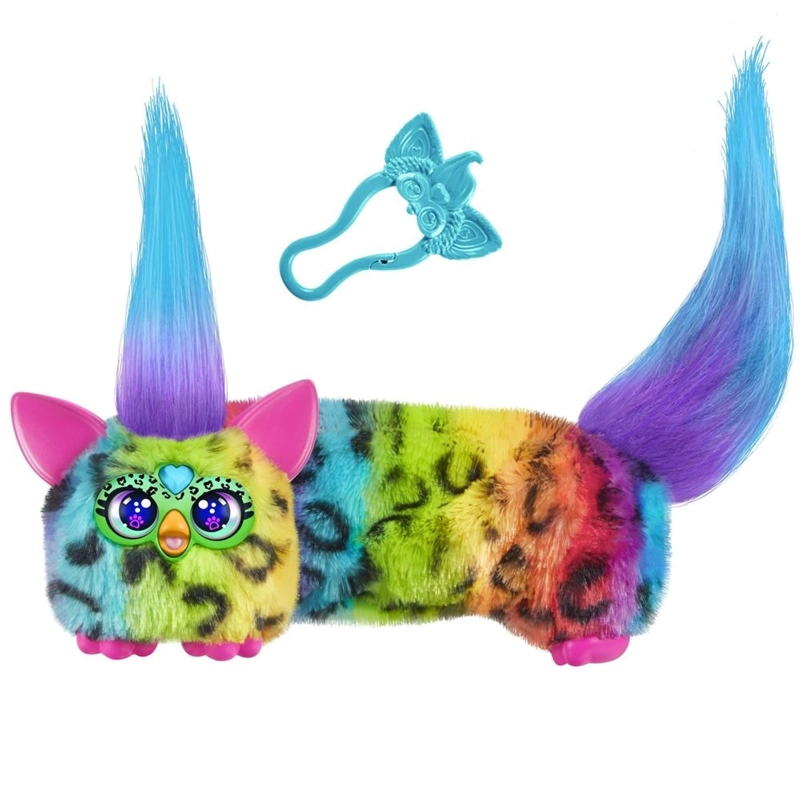 MINIAMIGO INTERACTIVO FURBY FURBLETS DJ - RAIN-BOW-KAT - 1