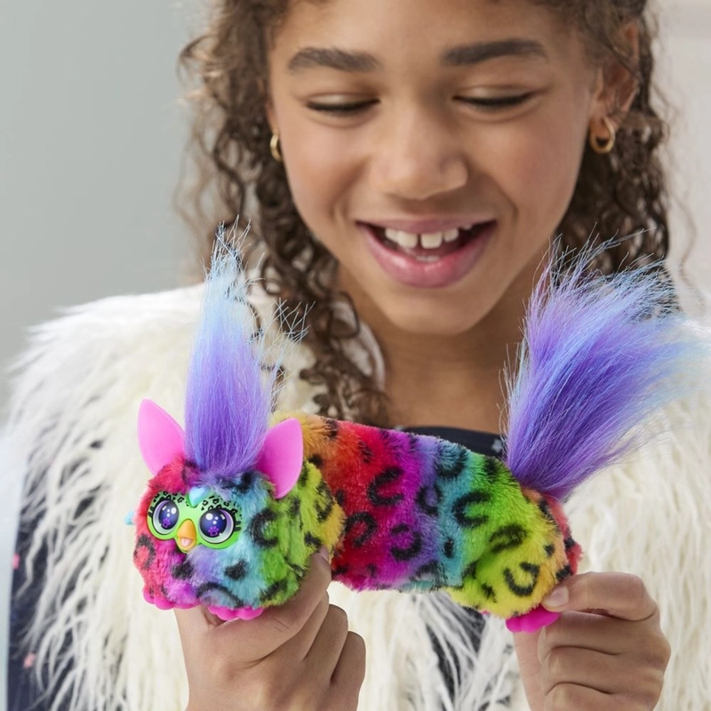 MINIAMIGO INTERACTIVO FURBY FURBLETS DJ - RAIN-BOW-KAT - 4