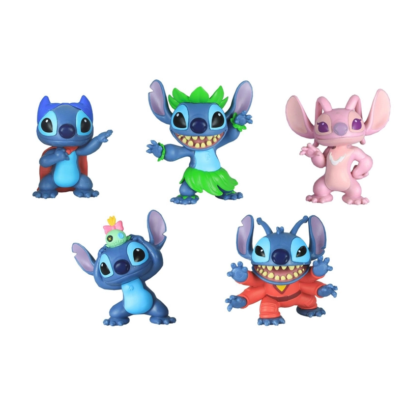STITCH SET DE 5 FIGURAS DE COLECCION - 1