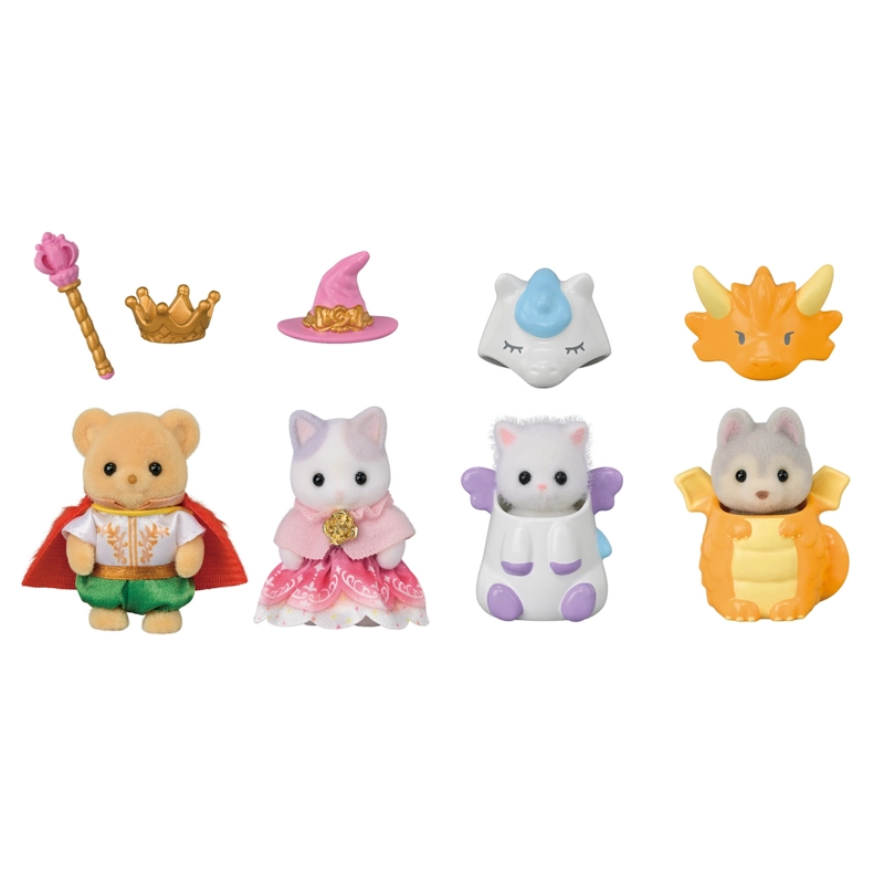 SET HADAS AMIGAS SYLVANIAN FAMILIES FIGURAS PARA BEBE - 1