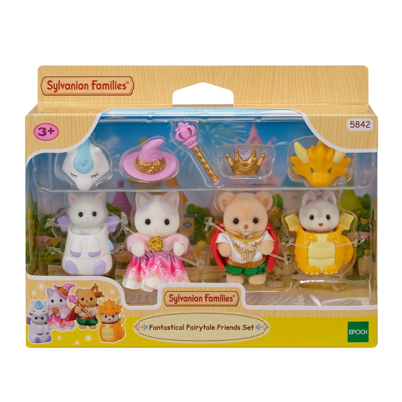 SET HADAS AMIGAS SYLVANIAN FAMILIES FIGURAS PARA BEBE - 2