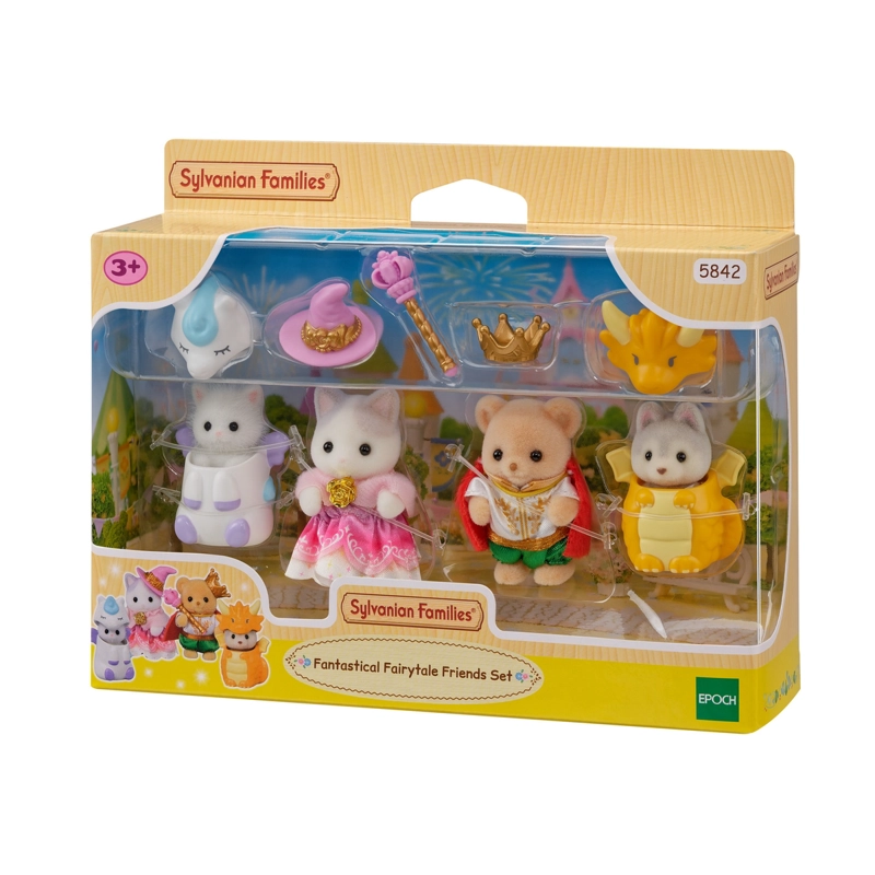 SET HADAS AMIGAS SYLVANIAN FAMILIES FIGURAS PARA BEBE - 3