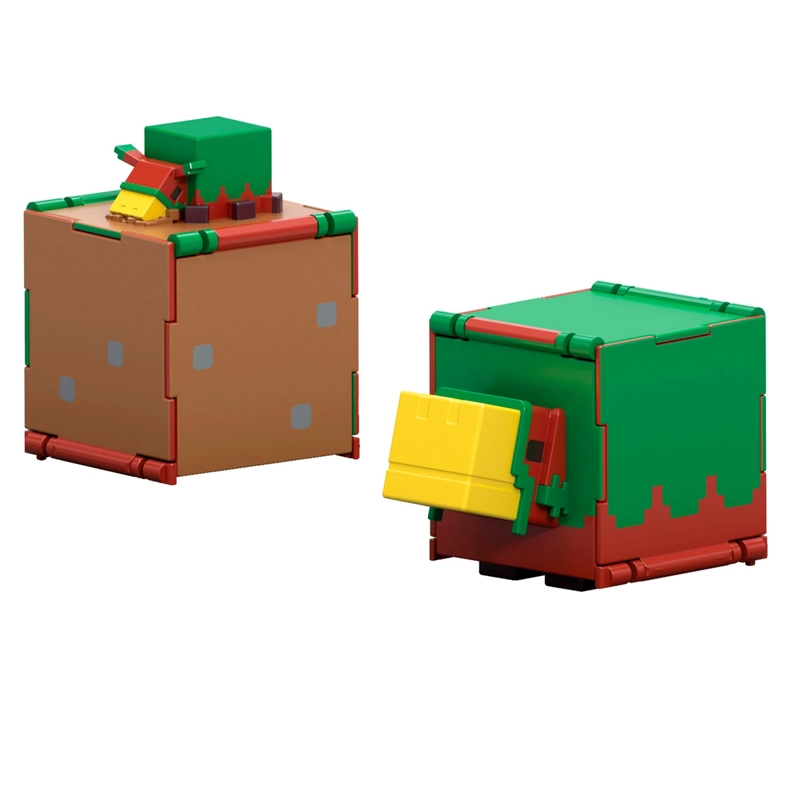MINECRAFT VANILLA FIGURA FLIPPIN- BEBE  RENIFLEUR + RENIFLEUR - 1