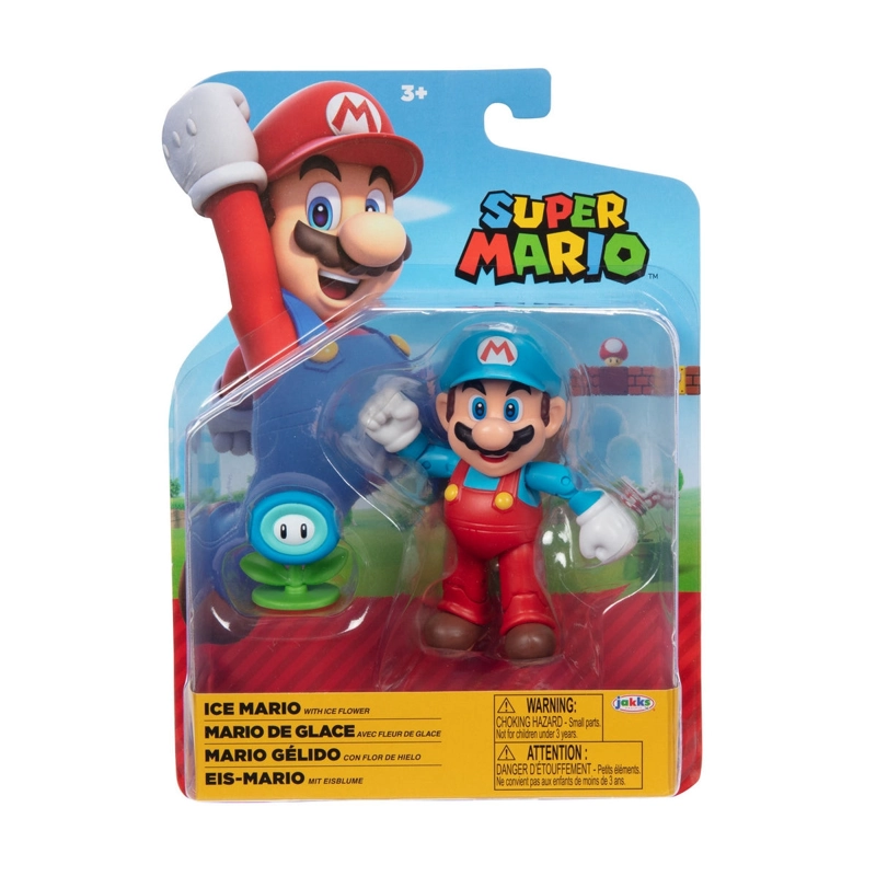 FIGURA 10 CM SUPER MARIO DE NINTENDO - MARIO GELIDO - 3