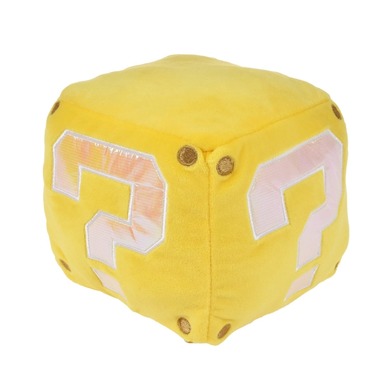 PELUCHE CON SONIDO SUPER MARIO NINTENDO-BLOQUE INTERROGACION - 1