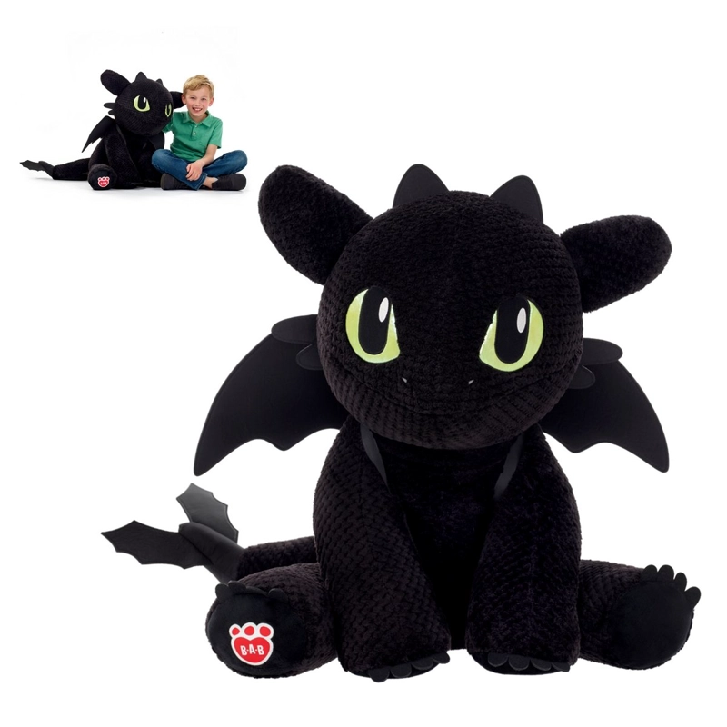 PELUCHE XL CHIMUELO BUILD-A-BEAR COMO ENTRENAR A TU DRAGON - 1