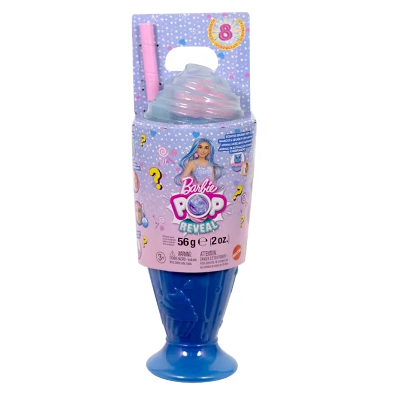 BARBIE POP REVEAL MUÑECA DULCES SORPRESAS - CELESTE - 2