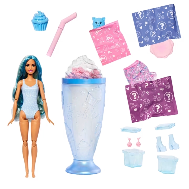 BARBIE POP REVEAL MUÑECA DULCES SORPRESAS - CELESTE - 3