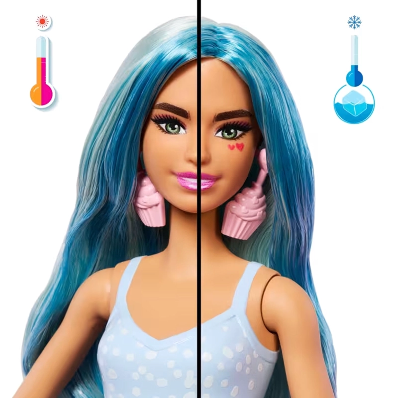 BARBIE POP REVEAL MUÑECA DULCES SORPRESAS - CELESTE - 5
