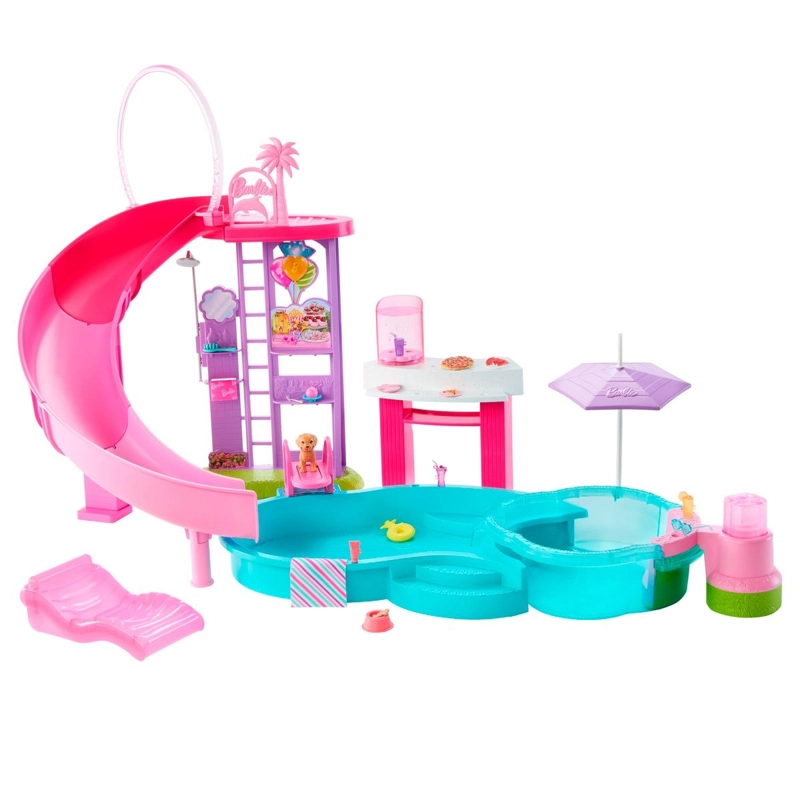 BARBIE SET DE JUEGO PISCINA DE LOS SUEÑOS - 1