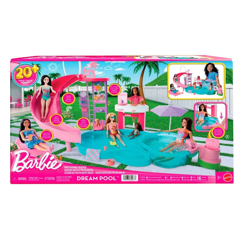 BARBIE SET DE JUEGO PISCINA DE LOS SUEÑOS - 6