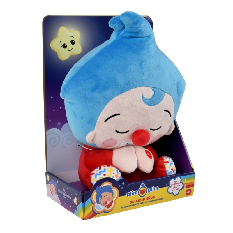 PELUCHE PARA DORMIR 30 CMS CON MUSICA PLIM PLIM - 2