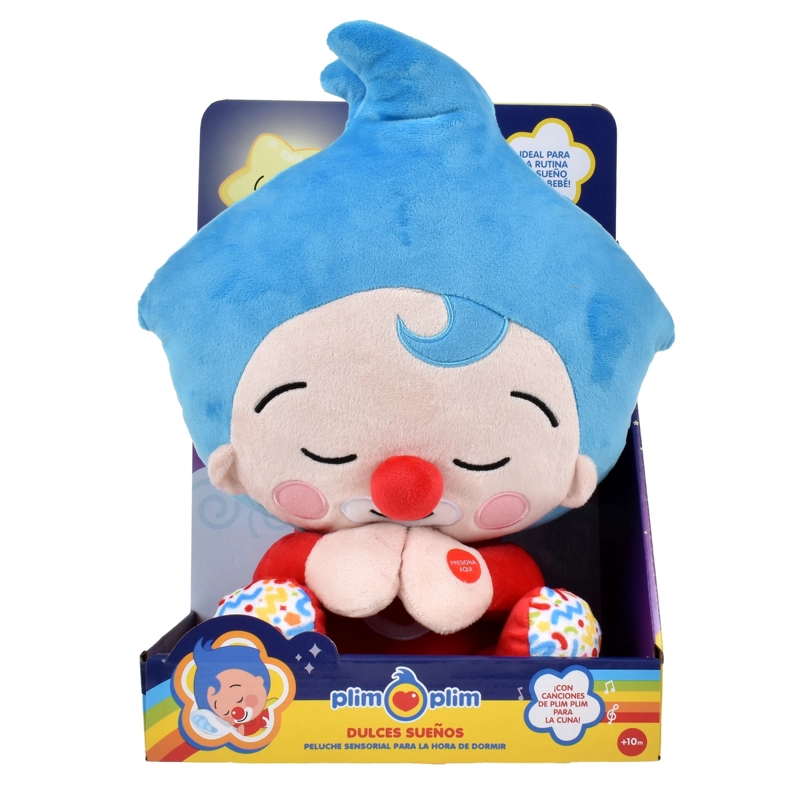 PELUCHE PARA DORMIR 30 CMS CON MUSICA PLIM PLIM - 3