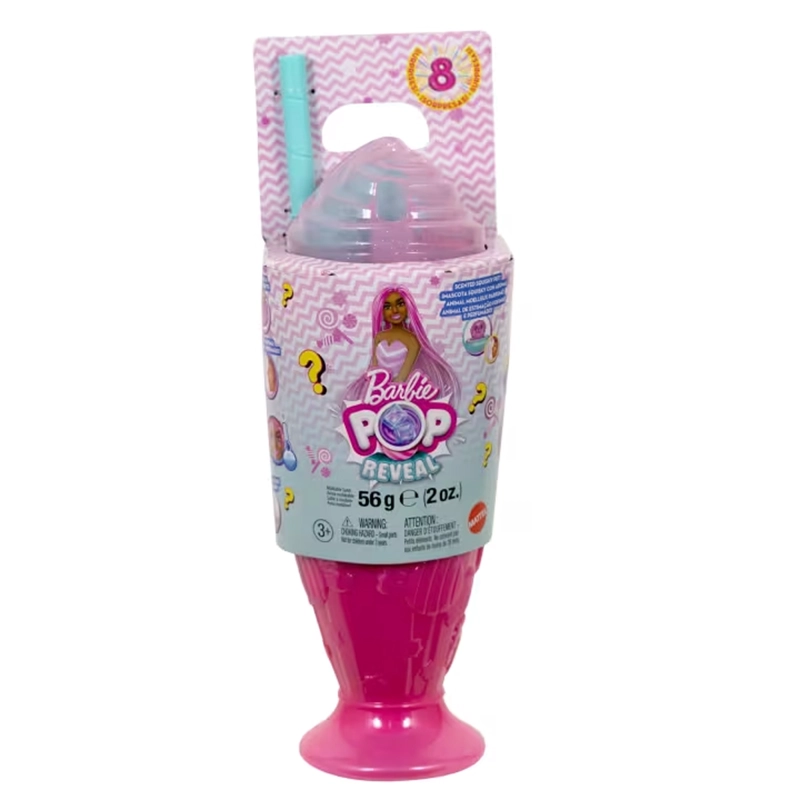 BARBIE POP REVEAL MUÑECA DULCES SORPRESAS - ROSADO - 2